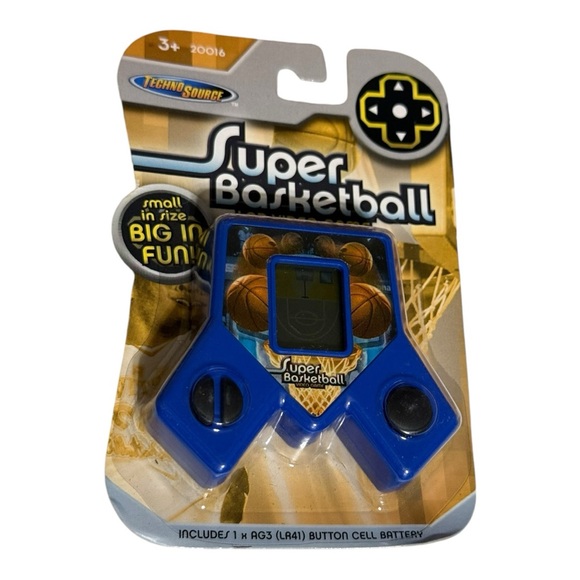Vintage Super Basketball LCD Game by Techno Source Pocket Size - Picture 2 of 11